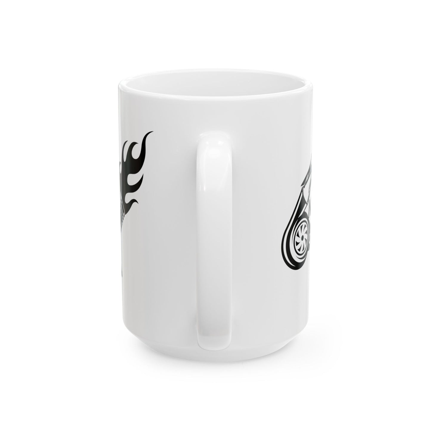 Mug - Fiery Piston Design by NoLimitsDieselPerformance
