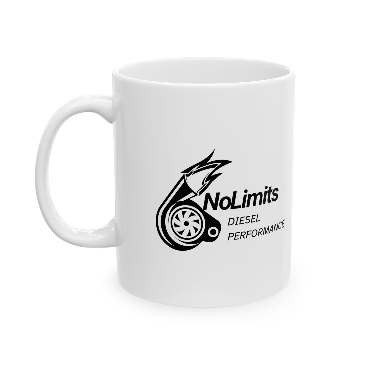 Mug - Fiery Piston Design by NoLimitsDieselPerformance