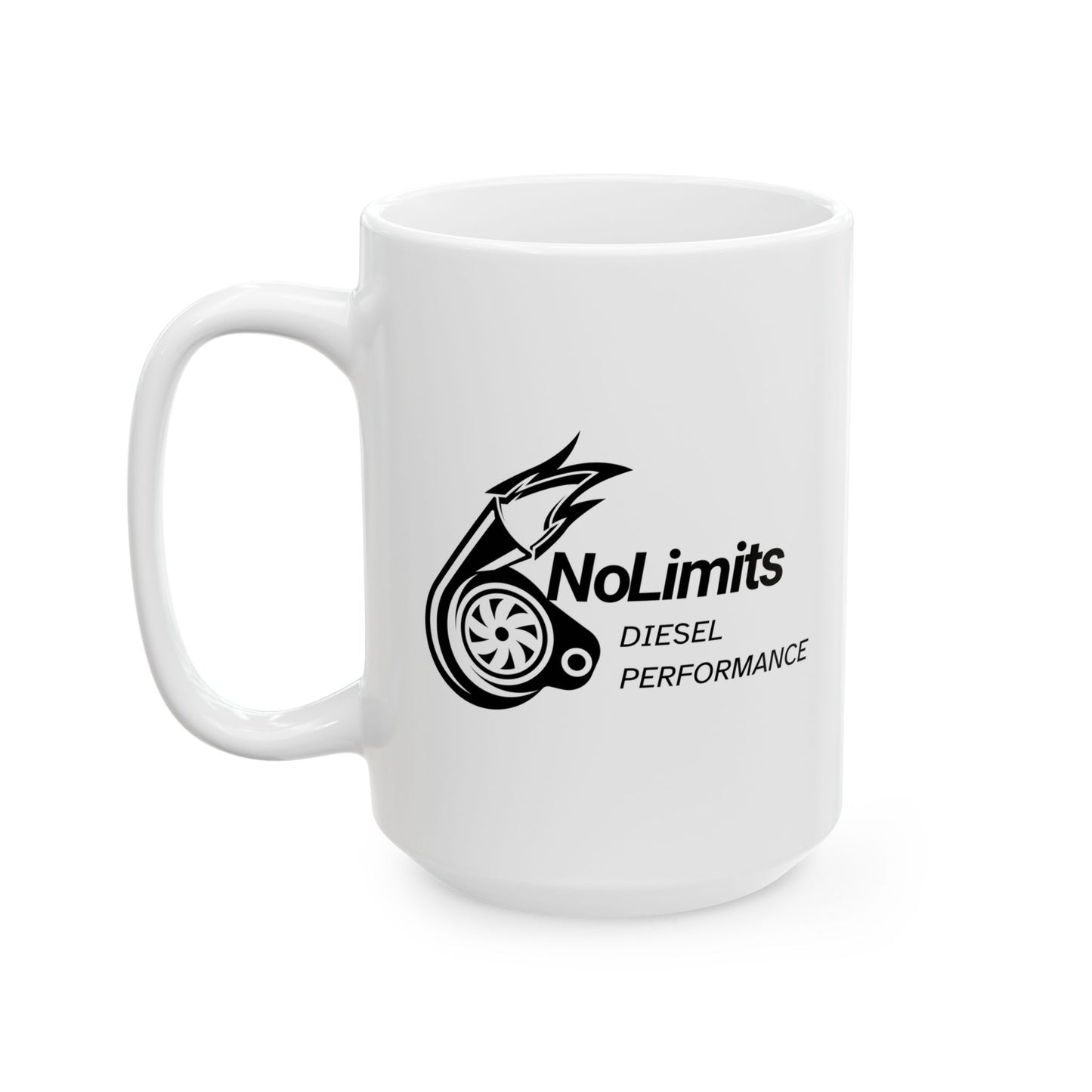 Mug - Fiery Piston Design by NoLimitsDieselPerformance