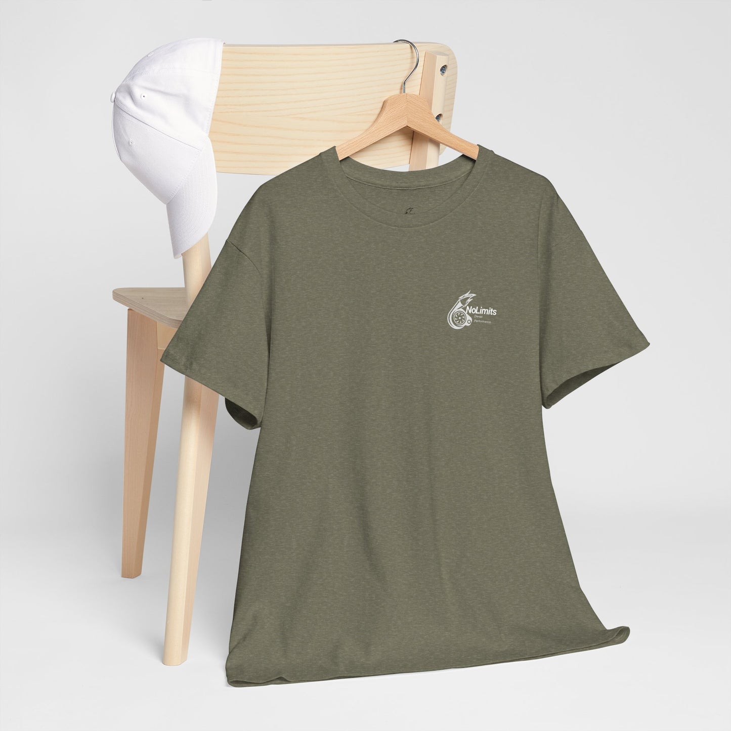 Heavy Cotton Tee by NoLimitsDieselPerformance