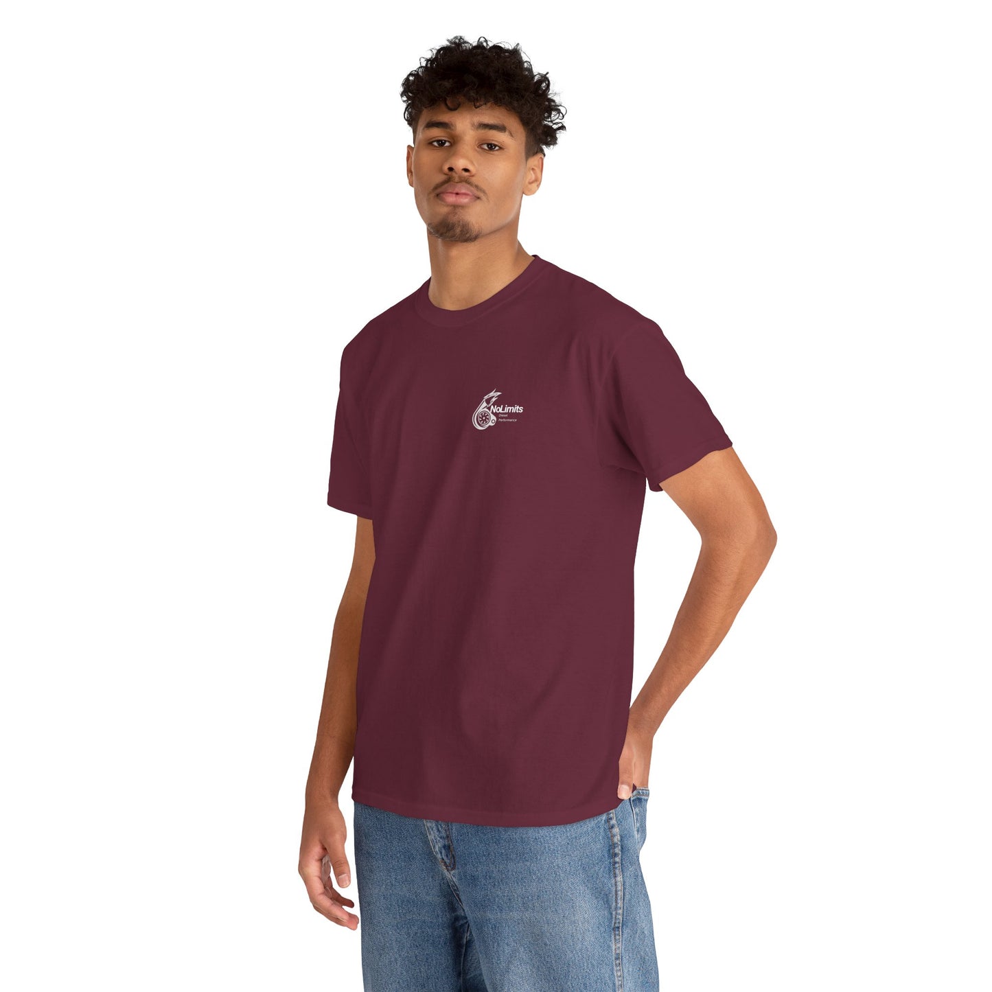 Heavy Cotton Tee by NoLimitsDieselPerformance